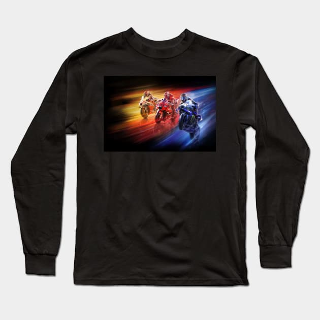 MotoGP 22 Long Sleeve T-Shirt by Pliax Lab